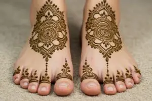 Foot Mehndi Designs
