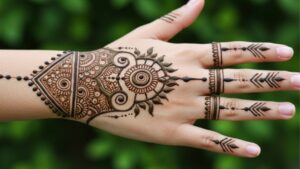 Arrow Cuff Mandala Mehndi