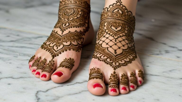 Bold Arch Lattice Mehndi