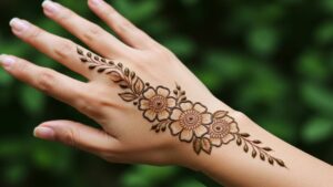 Bracelet Loop Vine Mehndi