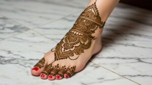 Bridal Net Charm Mehndi