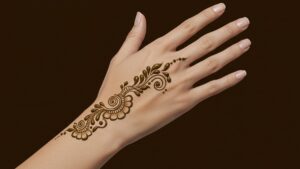 Classic Trio Bloom Mehndi