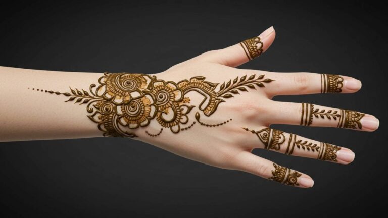 Criss-Cross Leaf Chain