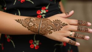 Cuffed Mandala Wrap Mehndi