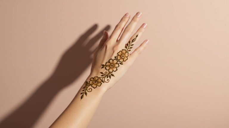 Diagonal Leafy Trails