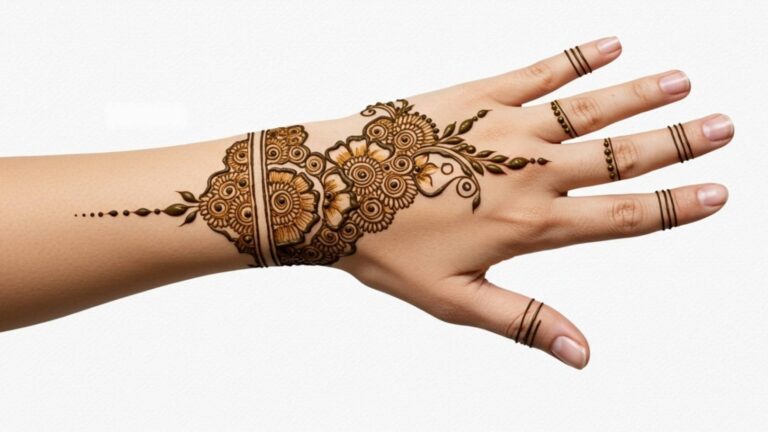 Dome Band Regal Mehndi