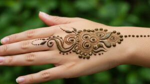 Dot Path Paisley Mehndi