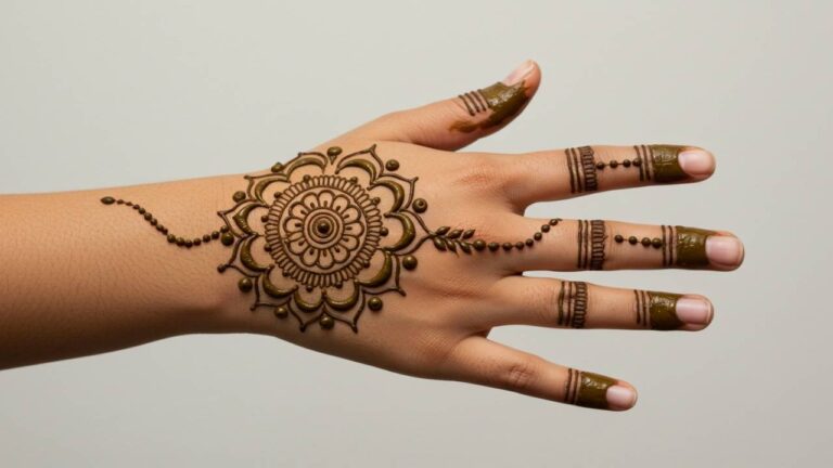 Mandala Rays with Dots