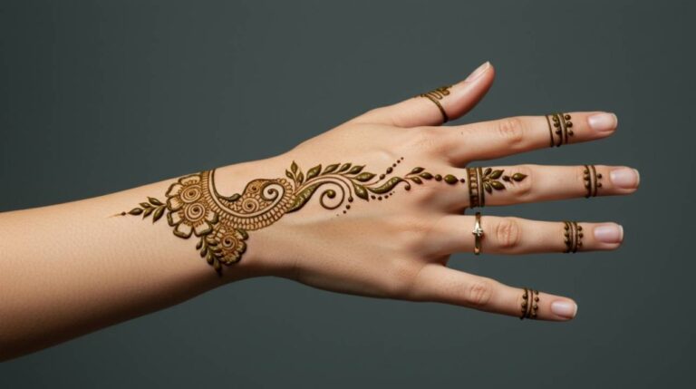 Minimal Finger Garland