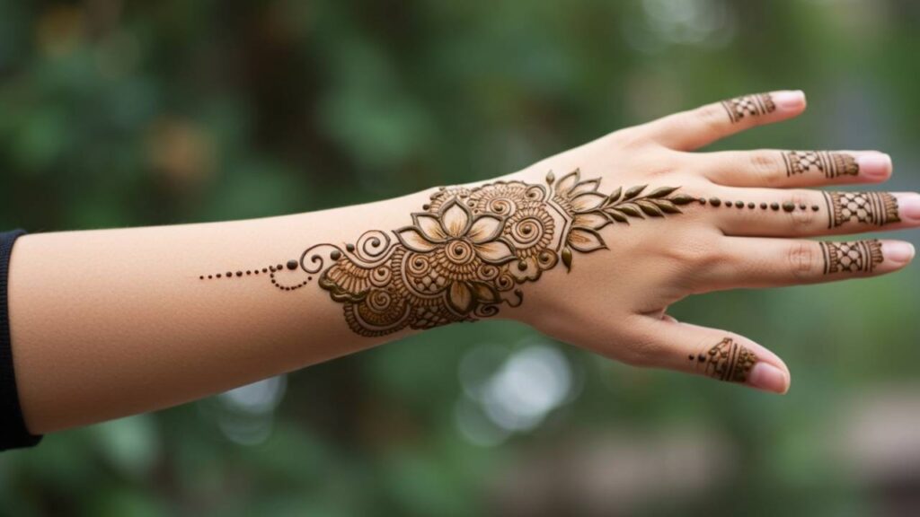 Minimal Jaal Finger Wrap