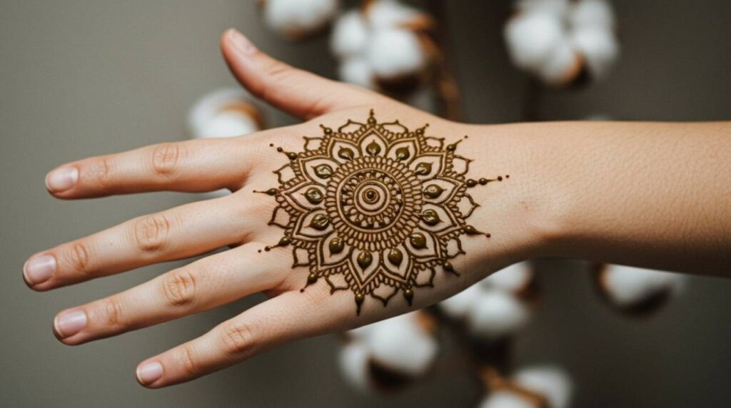 Petal Circle Stripe