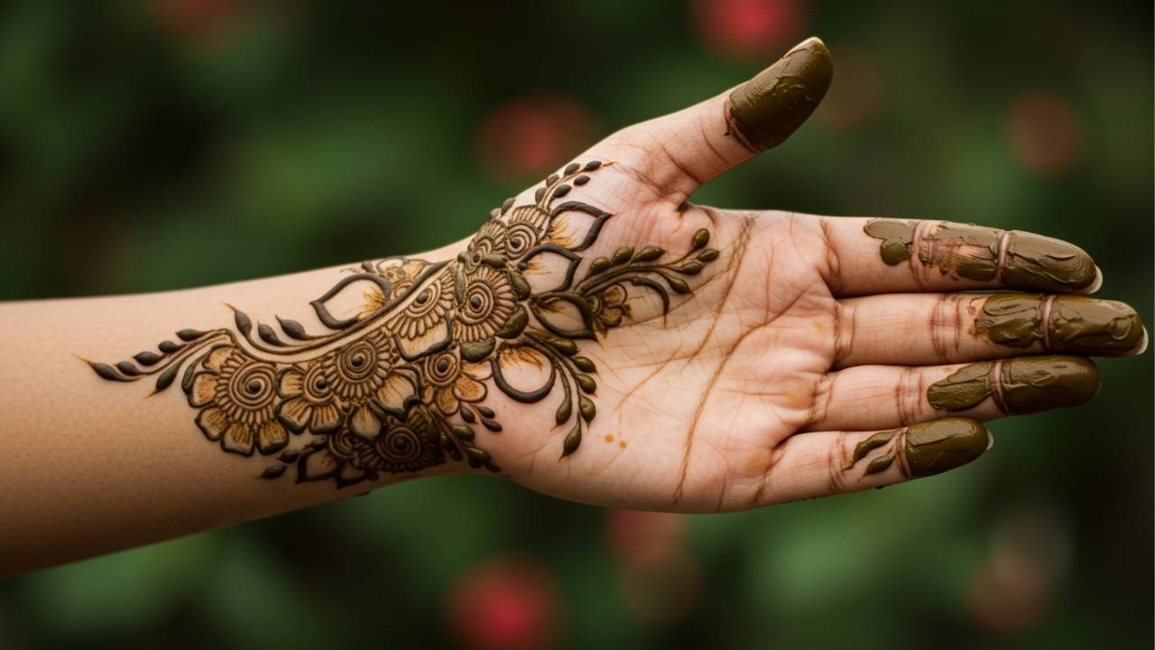 Royal Chain Mesh Mehndi