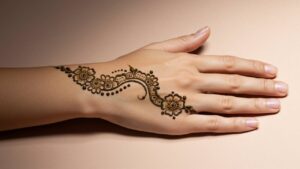Straight Line Petal Chain