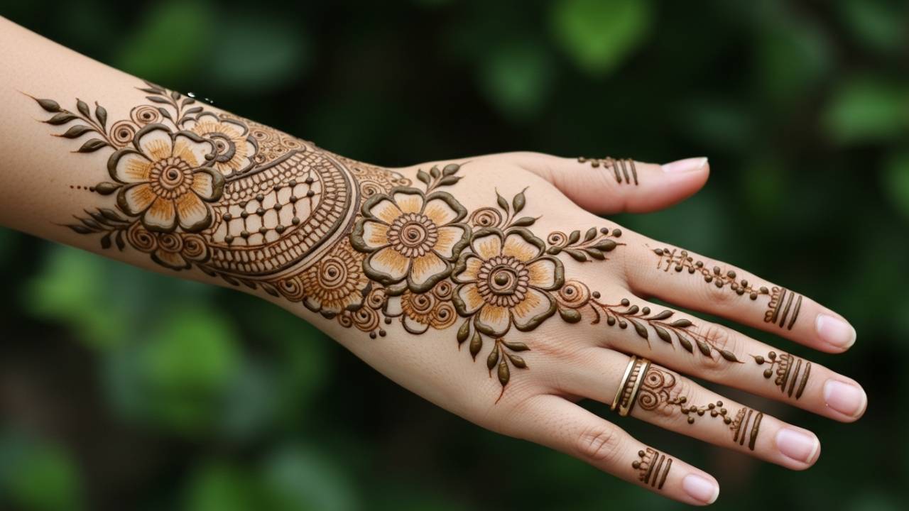 Swirl Finger Bloom