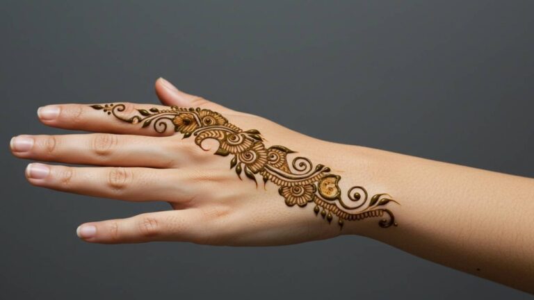 Tikka with Wrist Braid Design