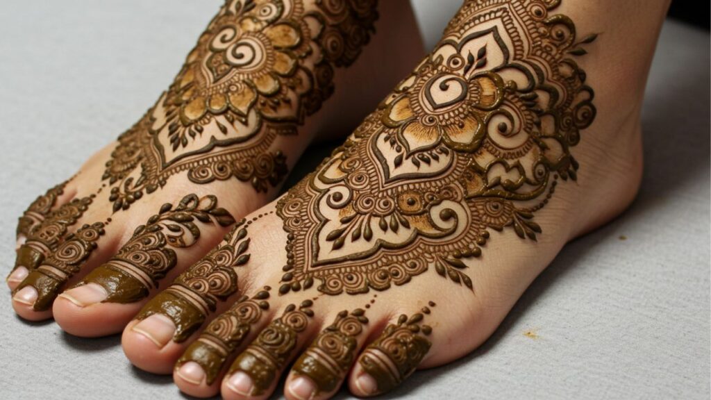 Royal Frame Dulhan Mehndi