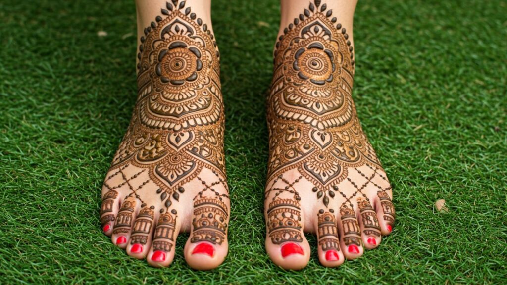 Bridal Dome Lace Mehndi