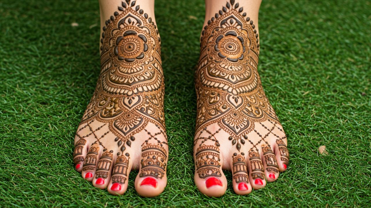 Bridal Dome Lace Mehndi