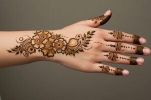 Bloom Veil Mehndi