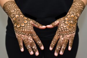 Bloom Wrap Bridal Mehndi