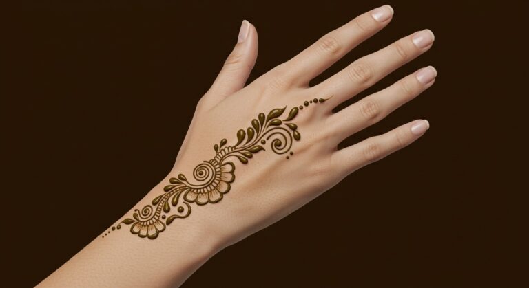 Classic Trio Bloom Mehndi