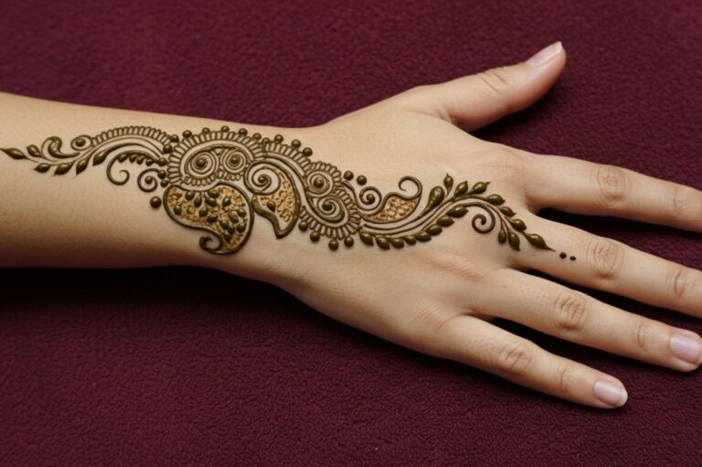 Twisted Mandala Trail Mehndi