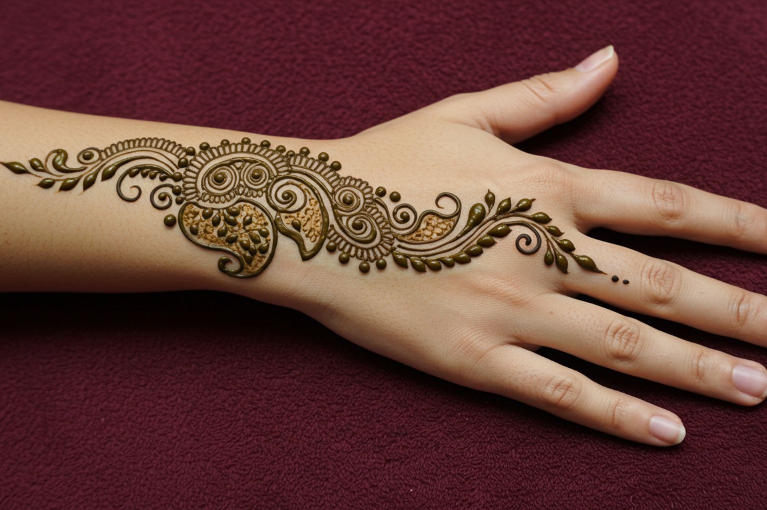 Twisted Mandala Trail Mehndi