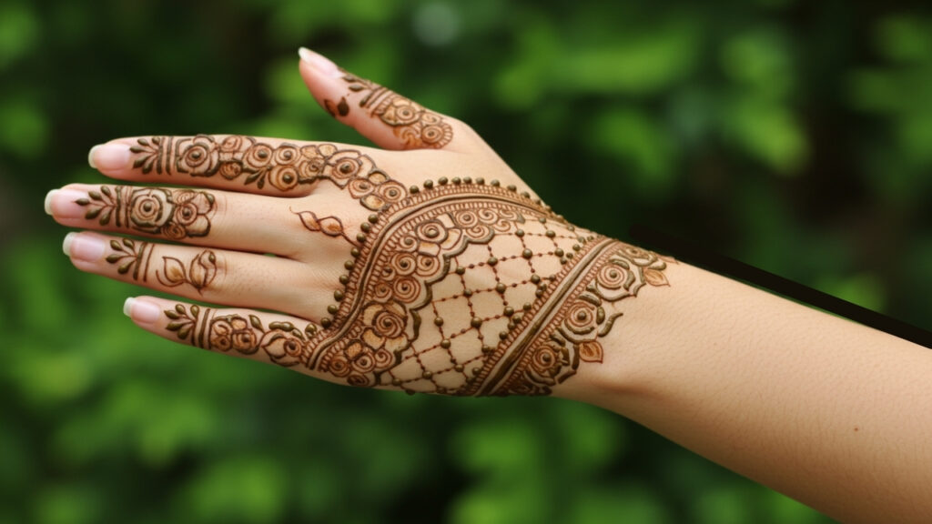 Net Glove Grace Mehndi