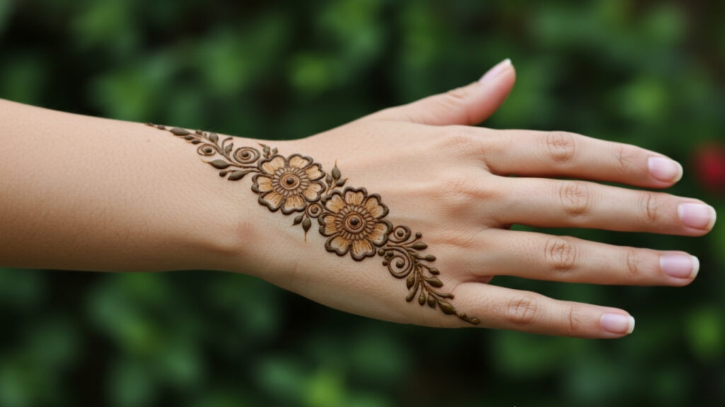 Twist Vine Light Mehndi