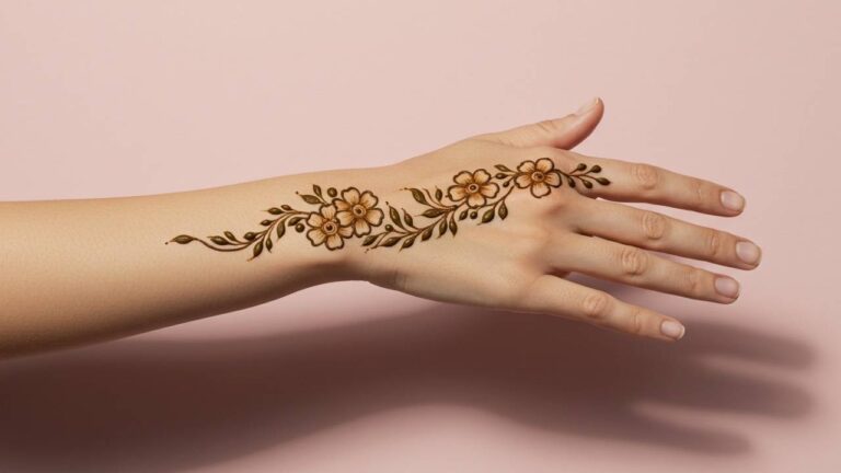Wrist-Connected Petal Web