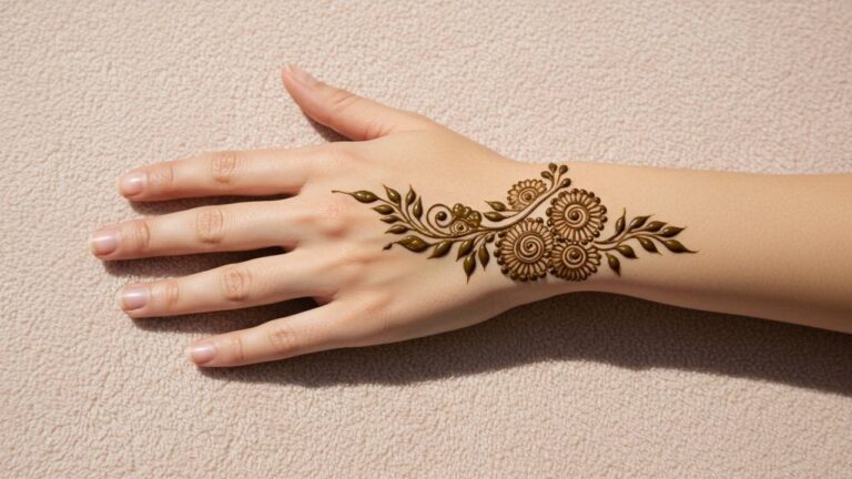 Bold Lotus Trail.Simple Design