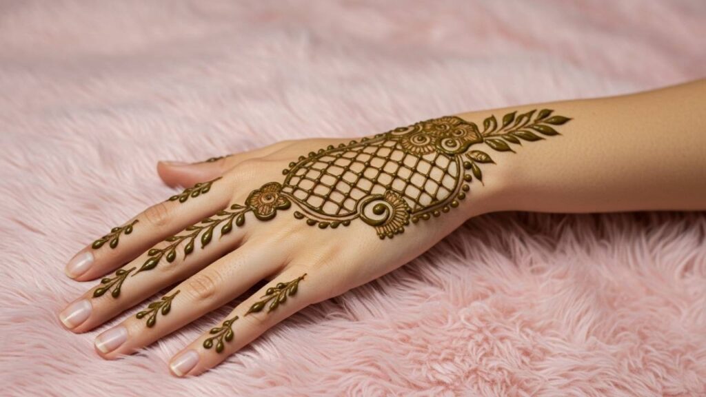 Bridal Mesh Glam.Simple Design