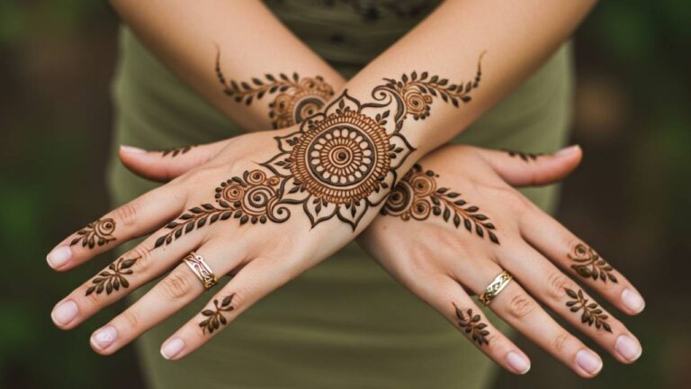 Chic Circles and Vines