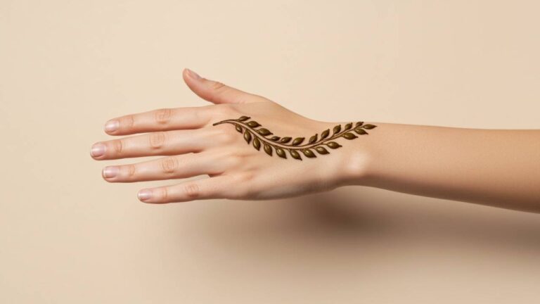 Criss-Cross Leaf Trail