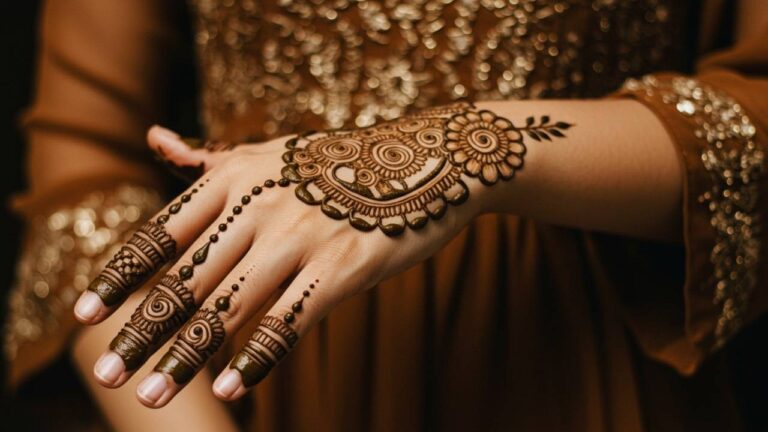 Festive Vines and Swirls