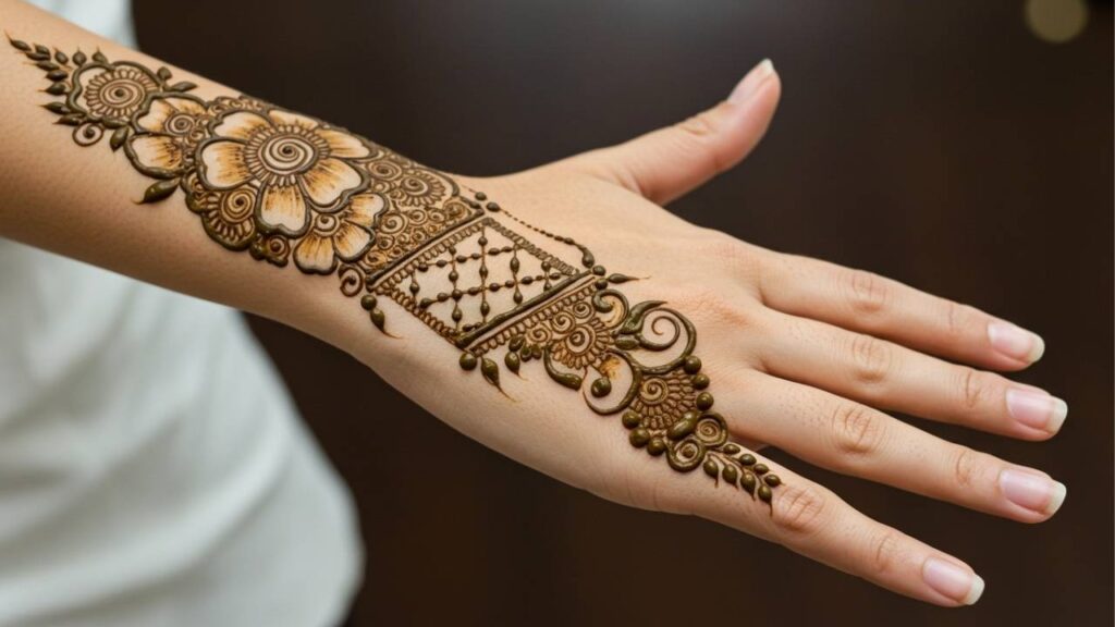 Flower Lattice Weave