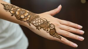 Flower Lattice Weave