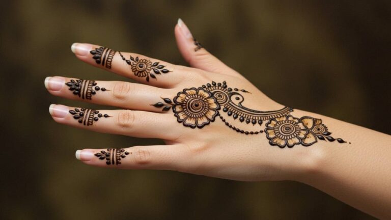 Half-Moon Ringlet.Simple Design