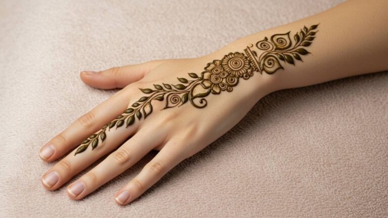 Leafy Flow Cascade.Simple Design