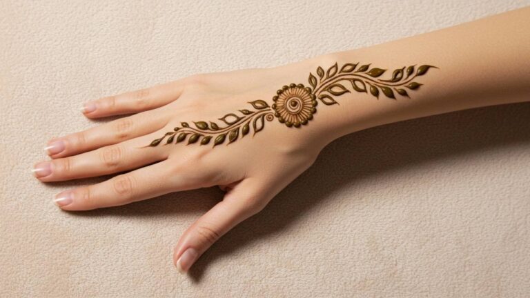 Mandala Charm Strip.Simple Design