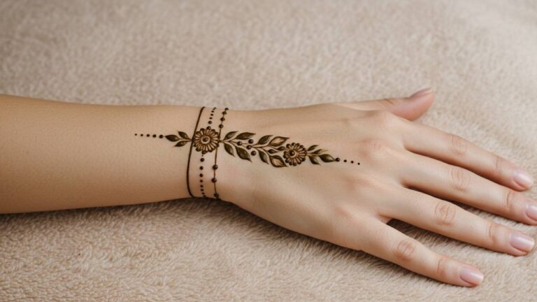 Minimal Leaf Bracelet.Simple Design