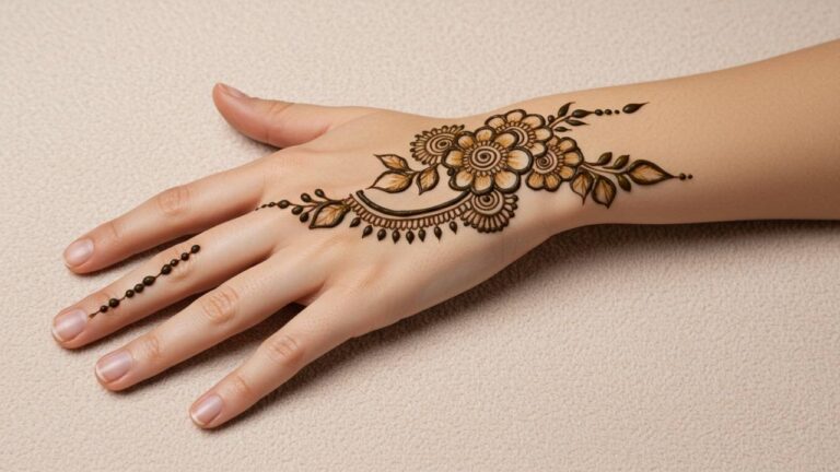 Royal Crescent Bloom.Simple Design