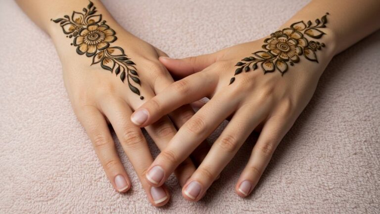 Twin Wrist Blossoms.Simple Design
