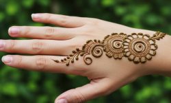 Bold Bloom Lotus Mehndi