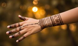 Bridal Leaves with Finger loops