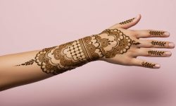 Cuff Styled Artistic Mehndi