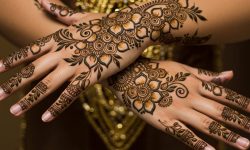 Dual Spiral Vine Mehndi