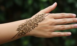 Festive Spiral Bloom.Simple Design