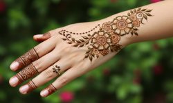Floral Arch Trail Mehndi