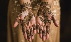 Floral Bracelet Henna Design